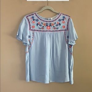 The Impeccable Pig Embroidered Blouse